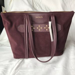 Vera Bradley Mallory Tote Leather New with Tags